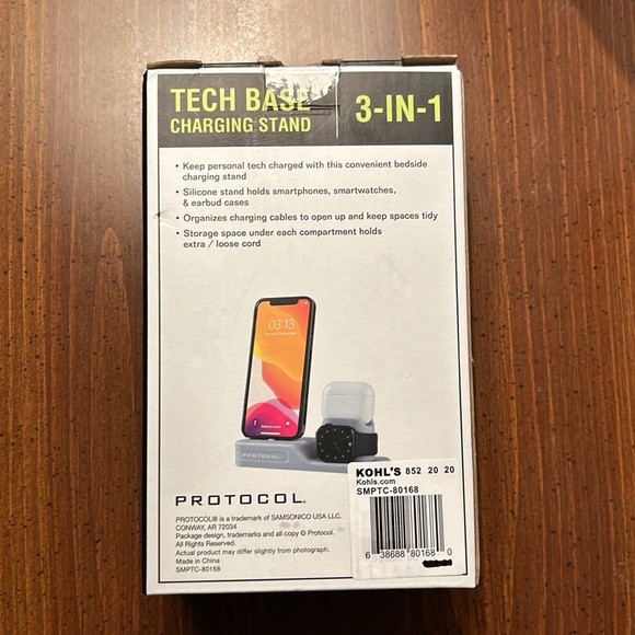 Silicon charging stand -phone-earbuds-watch - Picture 6 of 7